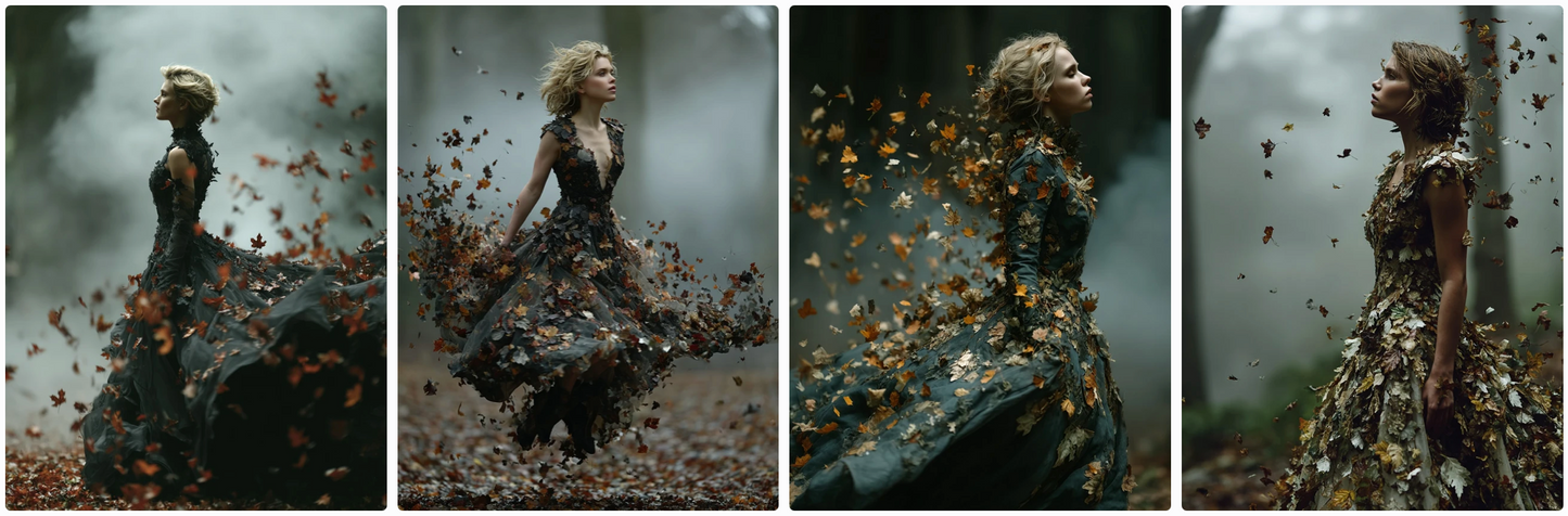 Haute Couture on Ghosts – 70 Prompt Collection