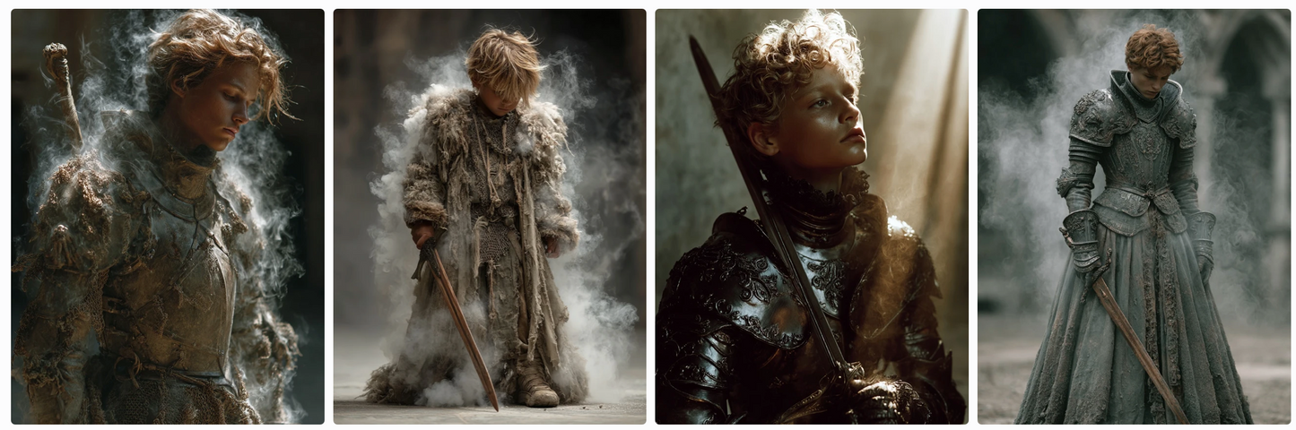 Haute Couture on Ghosts – 70 Prompt Collection
