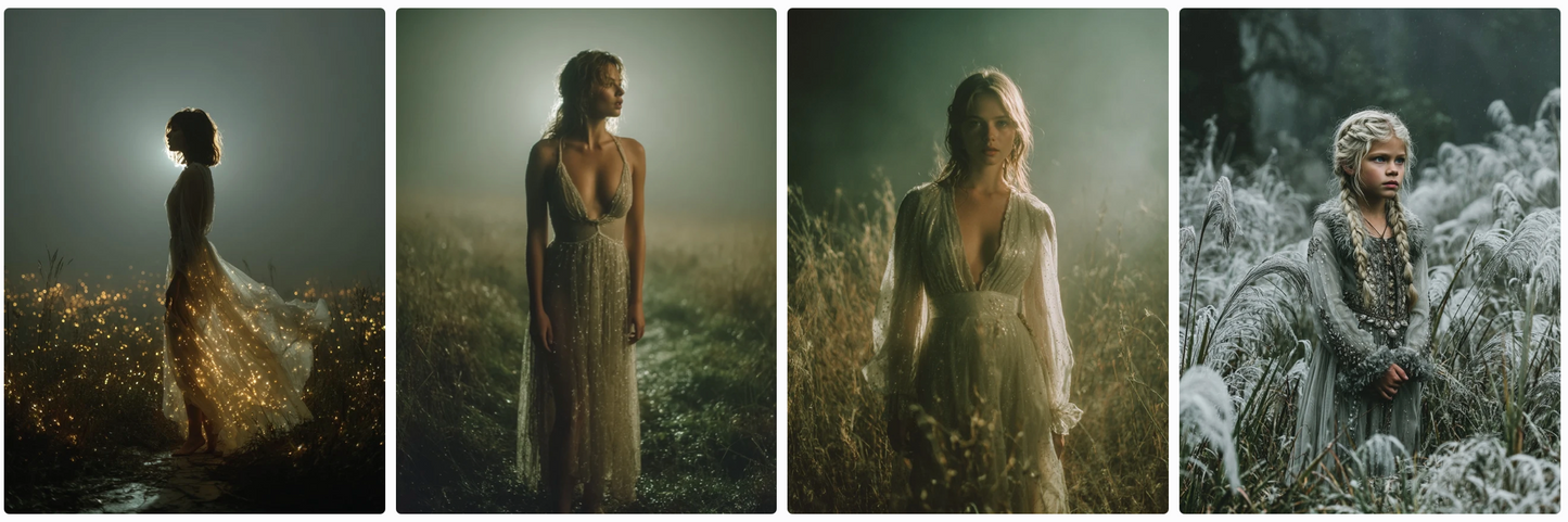 Haute Couture on Ghosts – 70 Prompt Collection