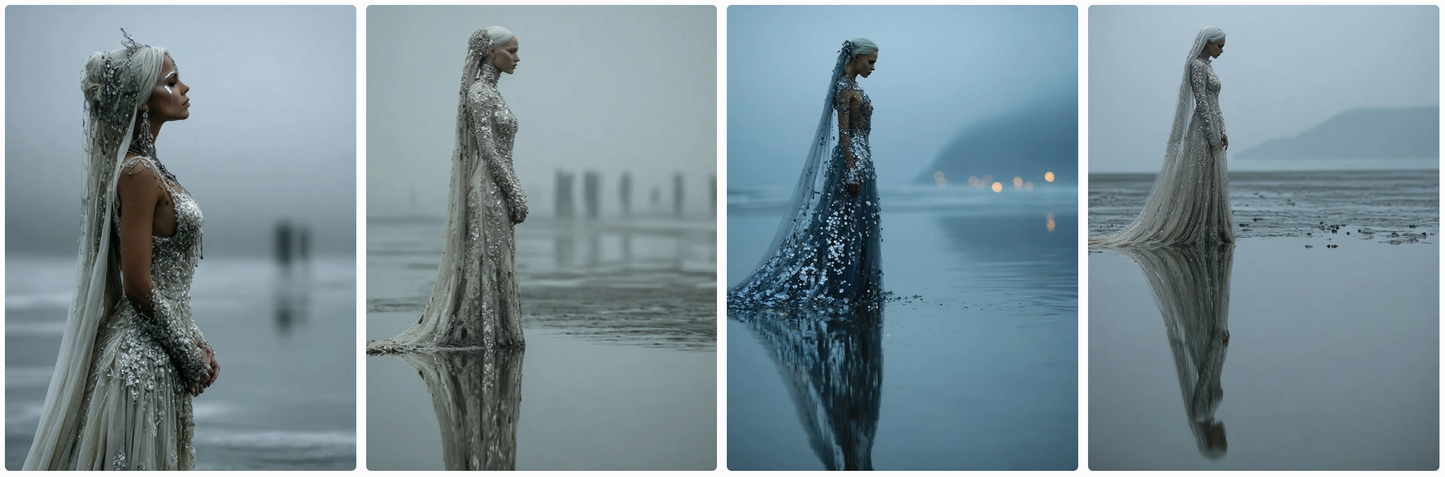 Haute Couture on Ghosts – 70 Prompt Collection