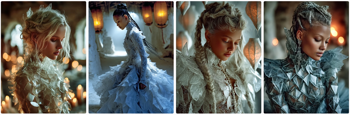 Haute Couture on Ghosts – 70 Prompt Collection