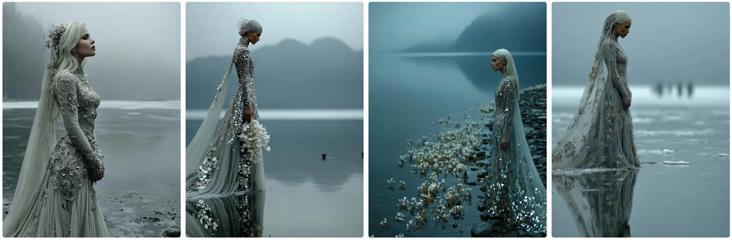Haute Couture on Ghosts – 70 Prompt Collection