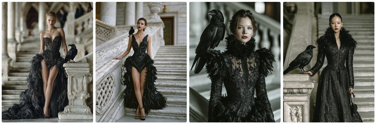 Couture Inspired by Halloween – 60 Prompt Collection