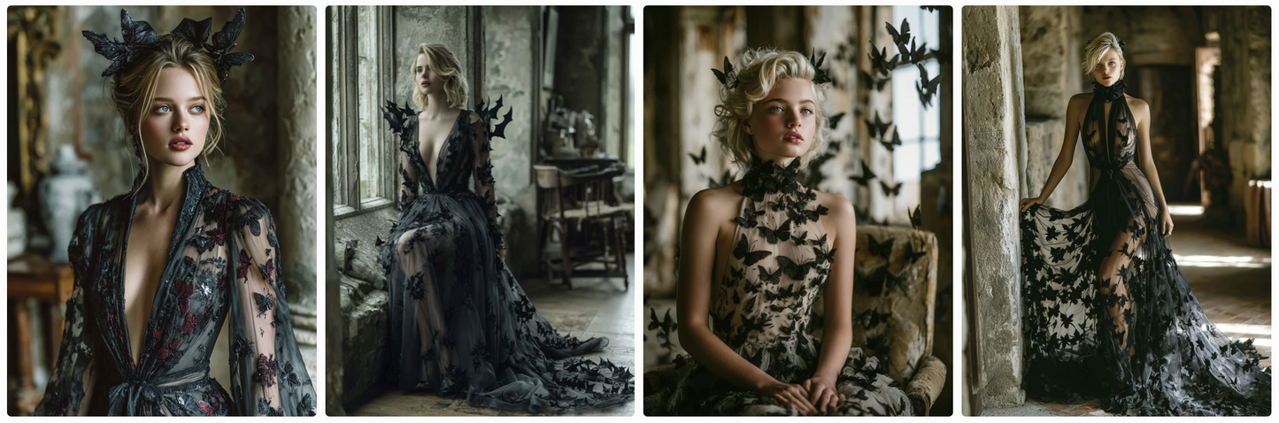 Couture Inspired by Halloween – 60 Prompt Collection