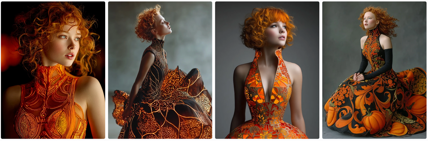 Couture Inspired by Halloween – 60 Prompt Collection