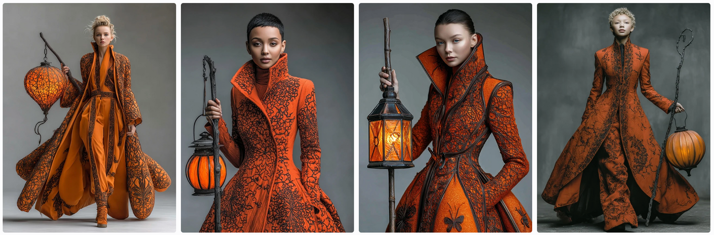 Couture Inspired by Halloween – 60 Prompt Collection