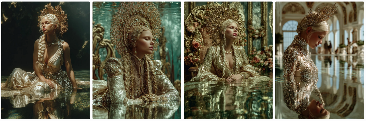 Mirrors & Shadows – 116 Haute Couture Prompts