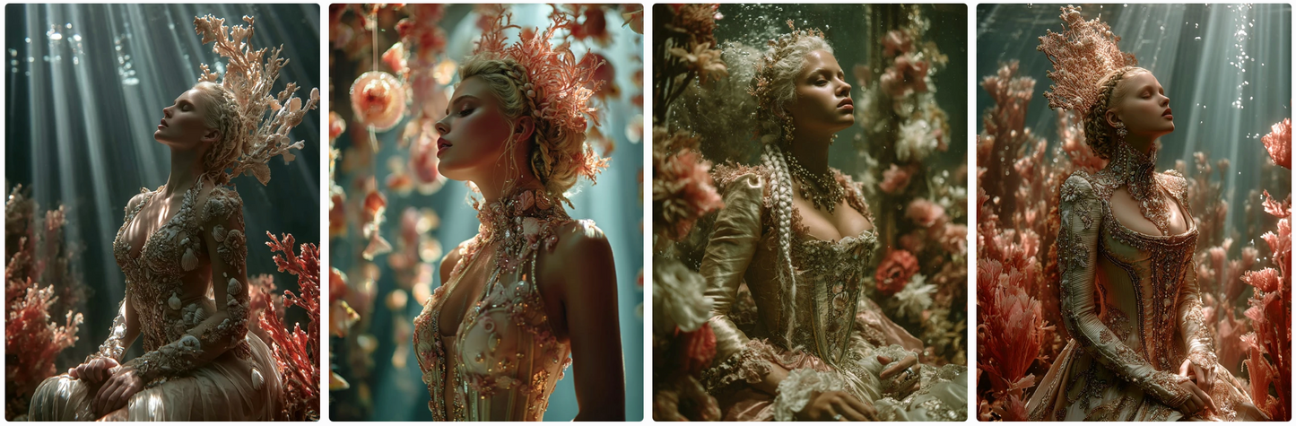 Mirrors & Shadows – 116 Haute Couture Prompts