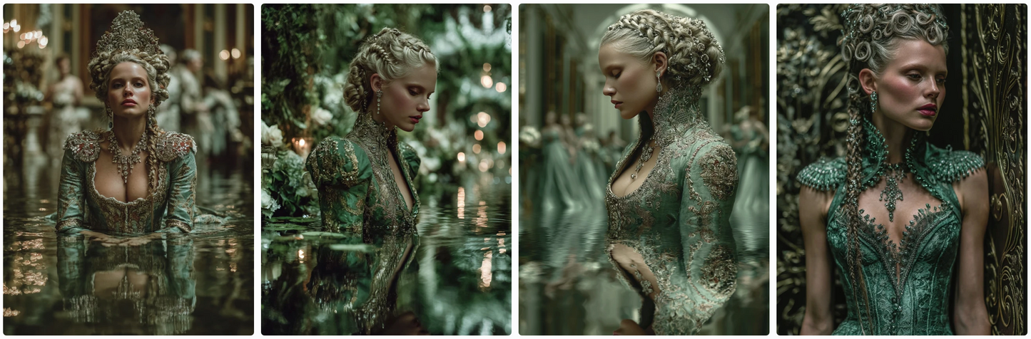 Mirrors & Shadows – 116 Haute Couture Prompts