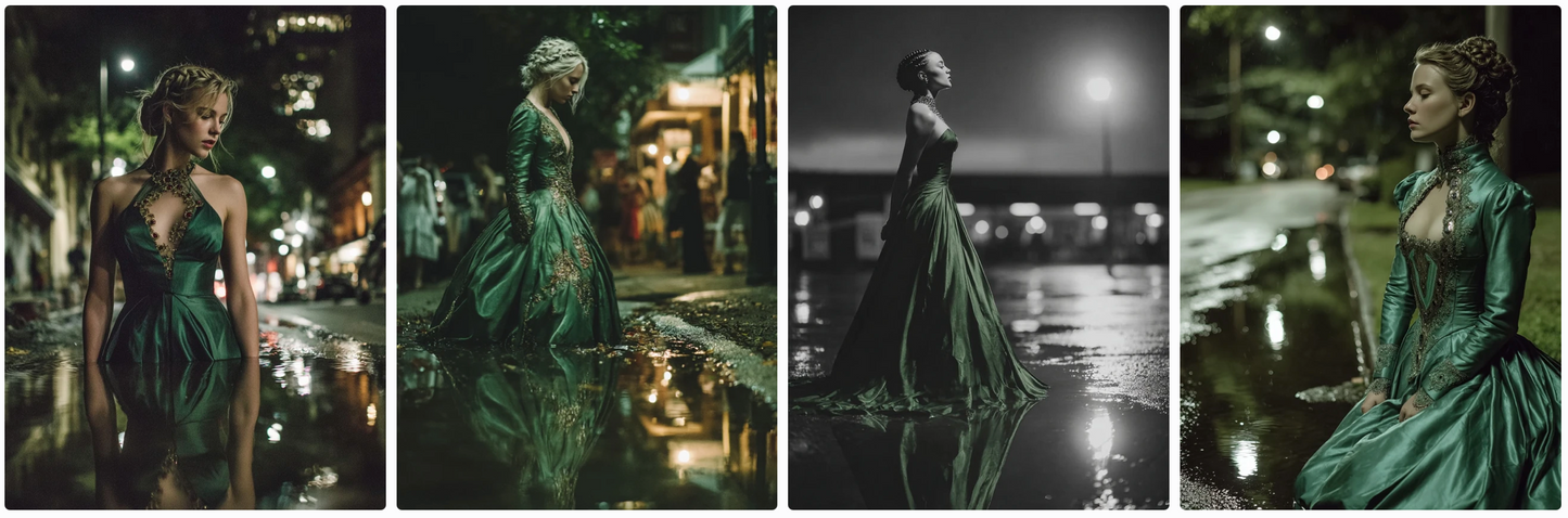 Mirrors & Shadows – 116 Haute Couture Prompts