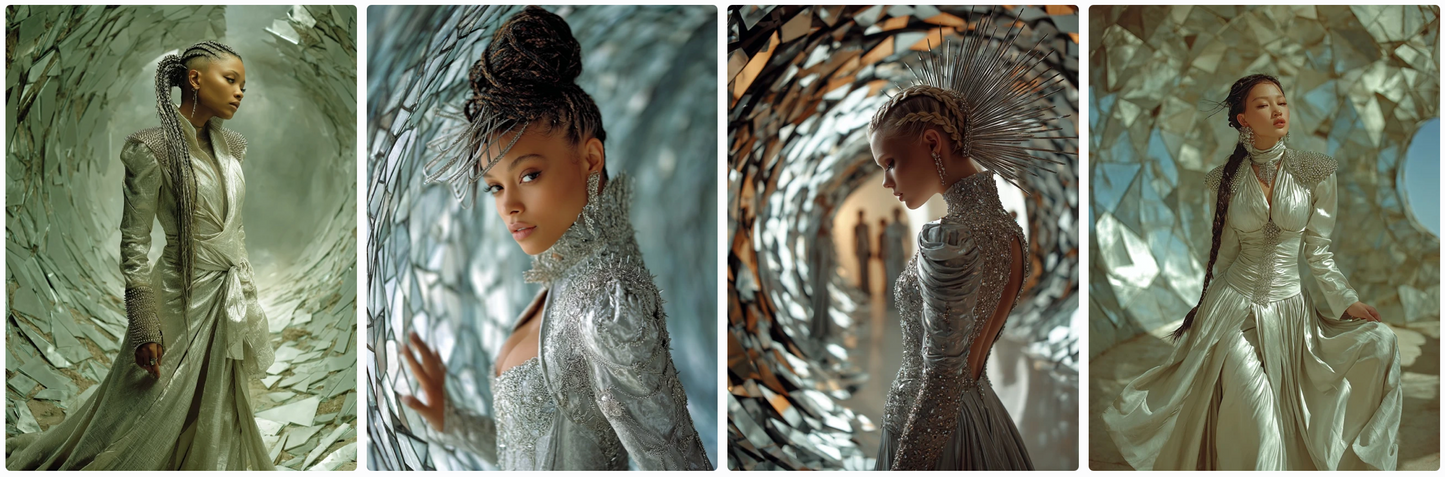 Mirrors & Shadows – 116 Haute Couture Prompts