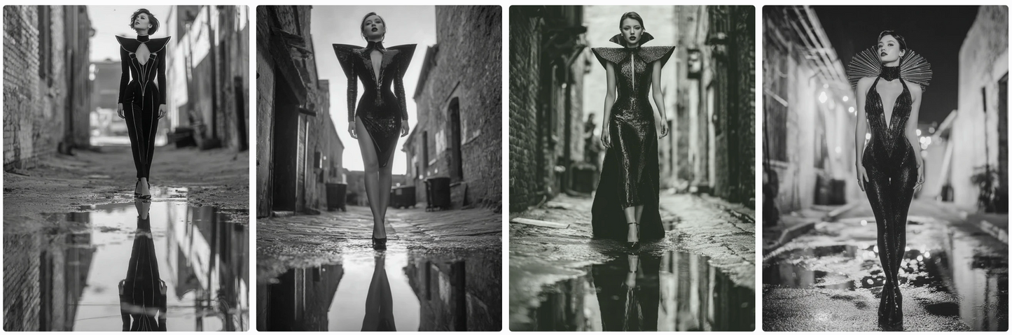 Mirrors & Shadows – 116 Haute Couture Prompts