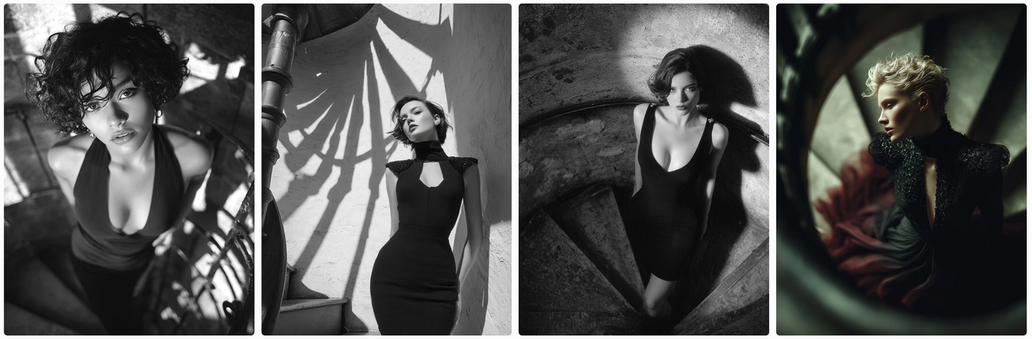 Mirrors & Shadows – 116 Haute Couture Prompts