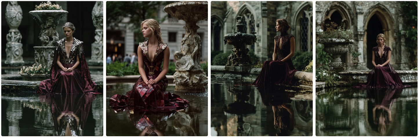 Mirrors & Shadows – 116 Haute Couture Prompts