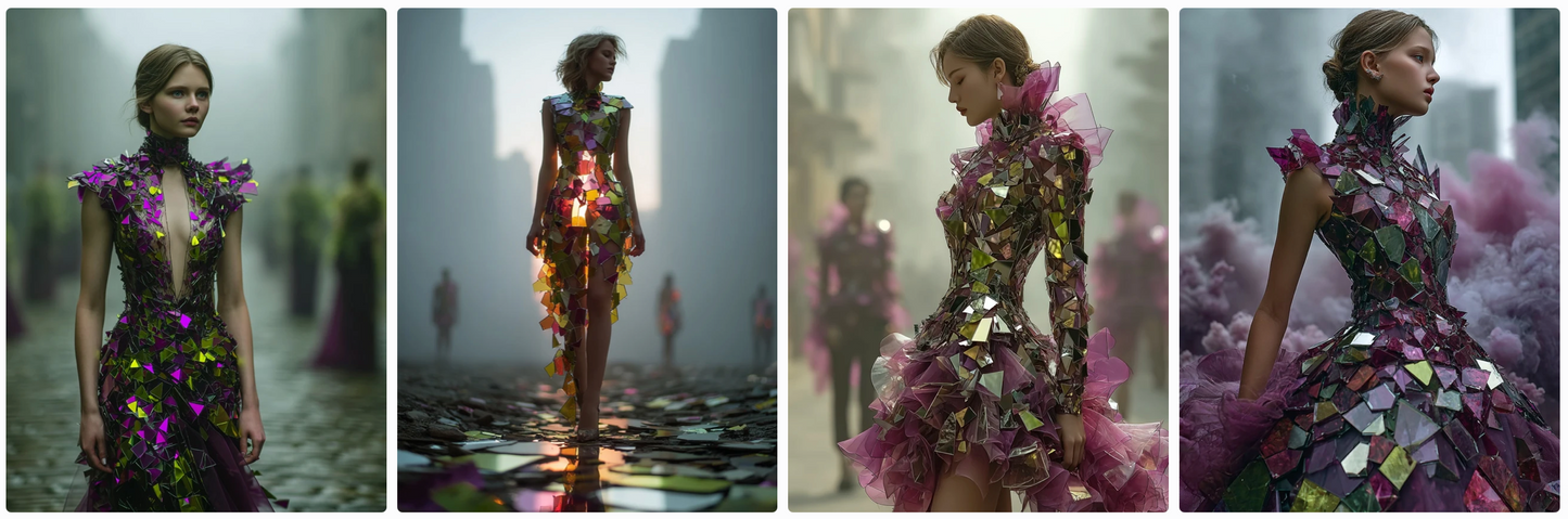 Mirrors & Shadows – 116 Haute Couture Prompts