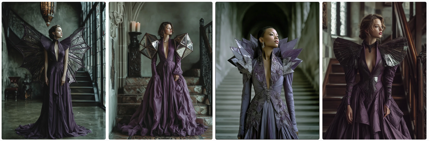 Mirrors & Shadows – 116 Haute Couture Prompts
