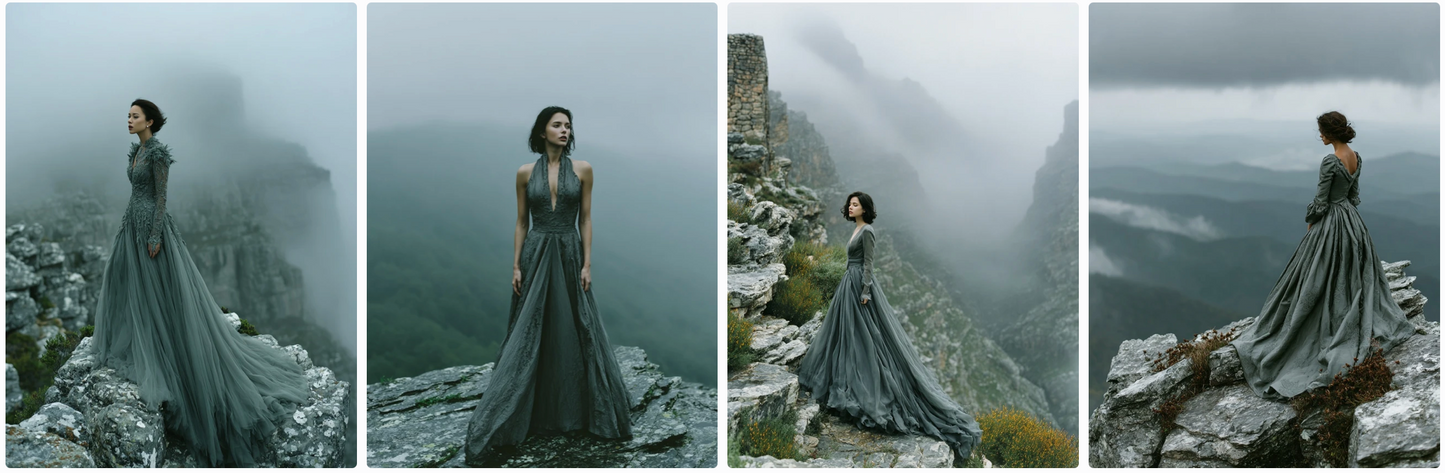 Bundle 6 PDFs! Couture Around the World: 180 MidJourney Prompts Inspired by Global Artists