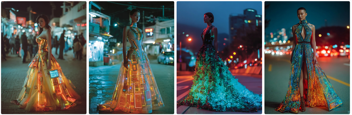 Bundle 6 PDFs! Couture Around the World: 180 MidJourney Prompts Inspired by Global Artists