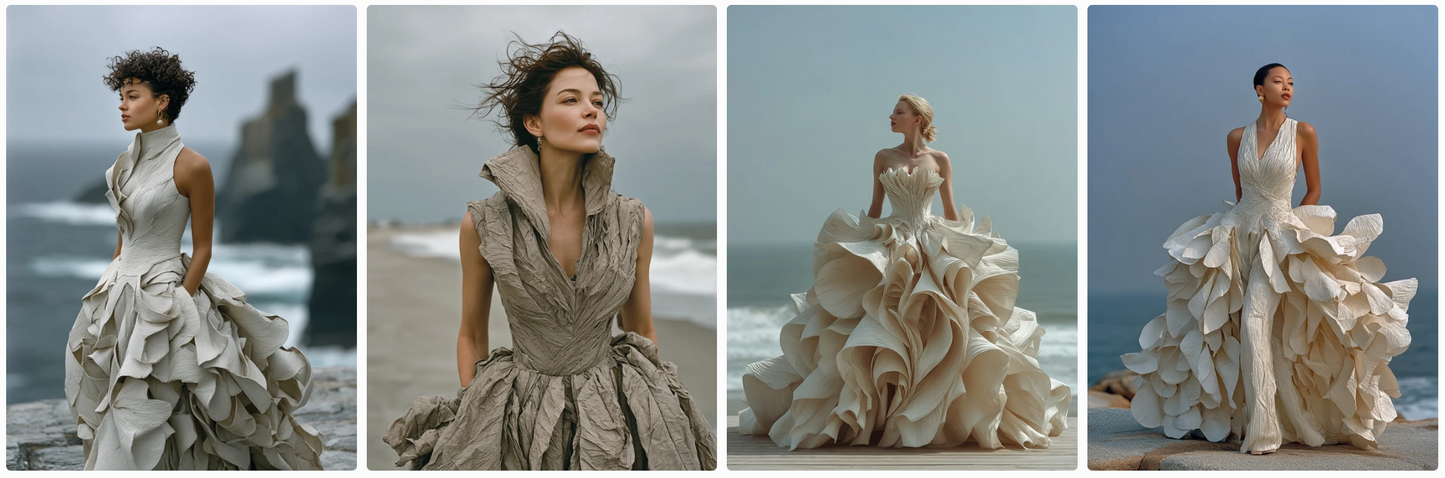 Bundle 6 PDFs! Couture Around the World: 180 MidJourney Prompts Inspired by Global Artists