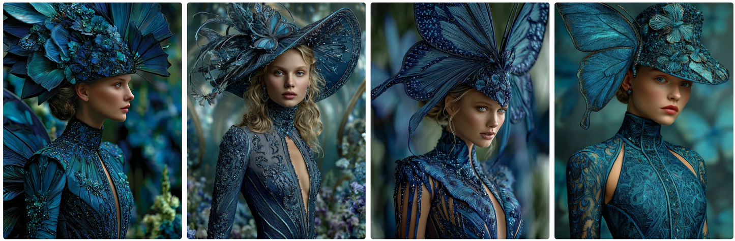 Butterfly Couture Editorial 60 Prompts collection