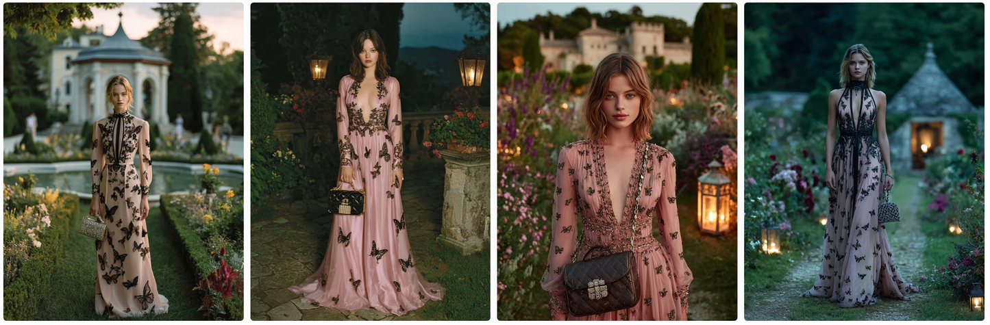 Butterfly Couture Editorial 60 Prompts collection