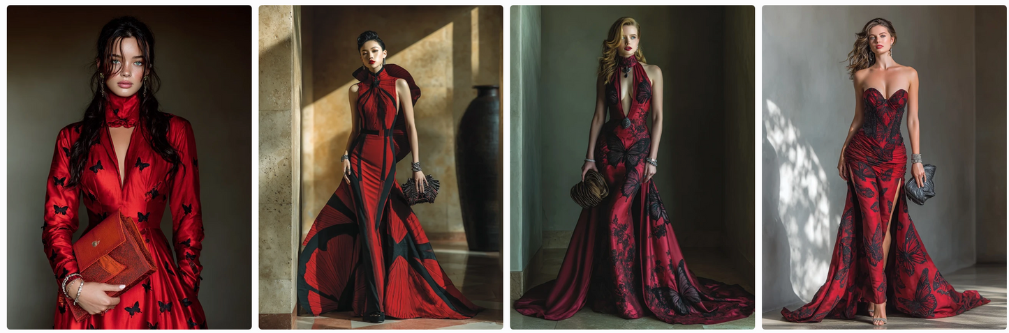 Butterfly Couture Editorial 60 Prompts collection
