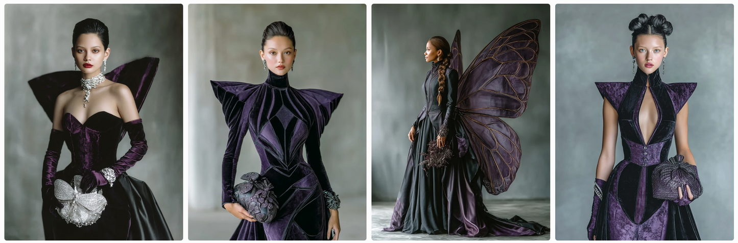 Butterfly Couture Editorial 60 Prompts collection