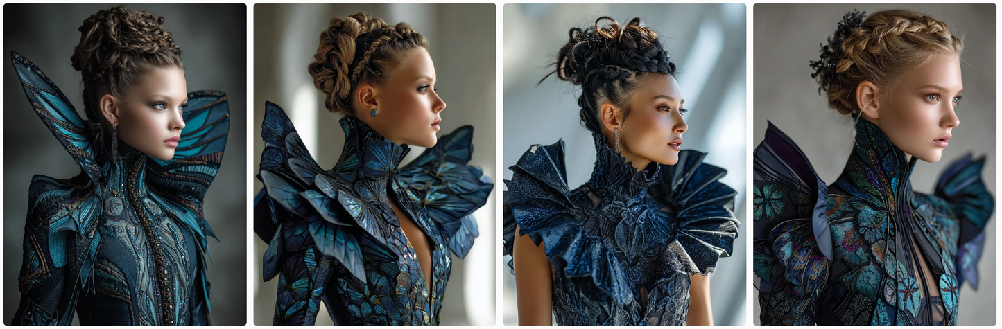 Butterfly Couture Editorial 60 Prompts collection
