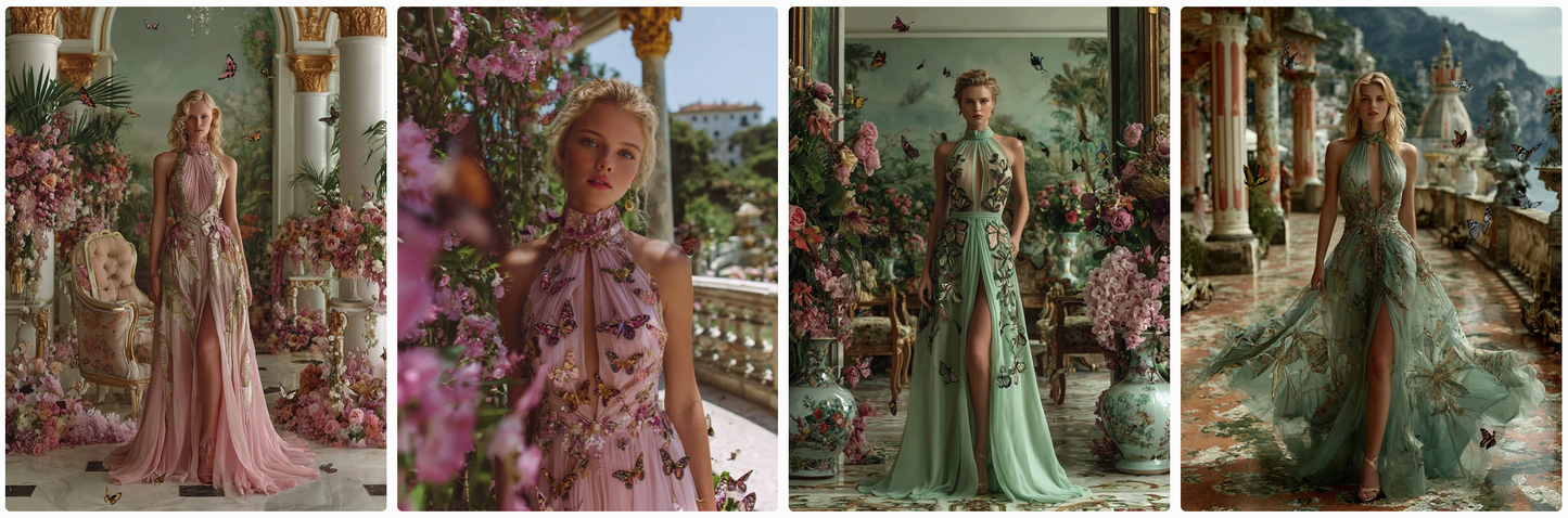 Butterfly Couture Editorial 60 Prompts collection