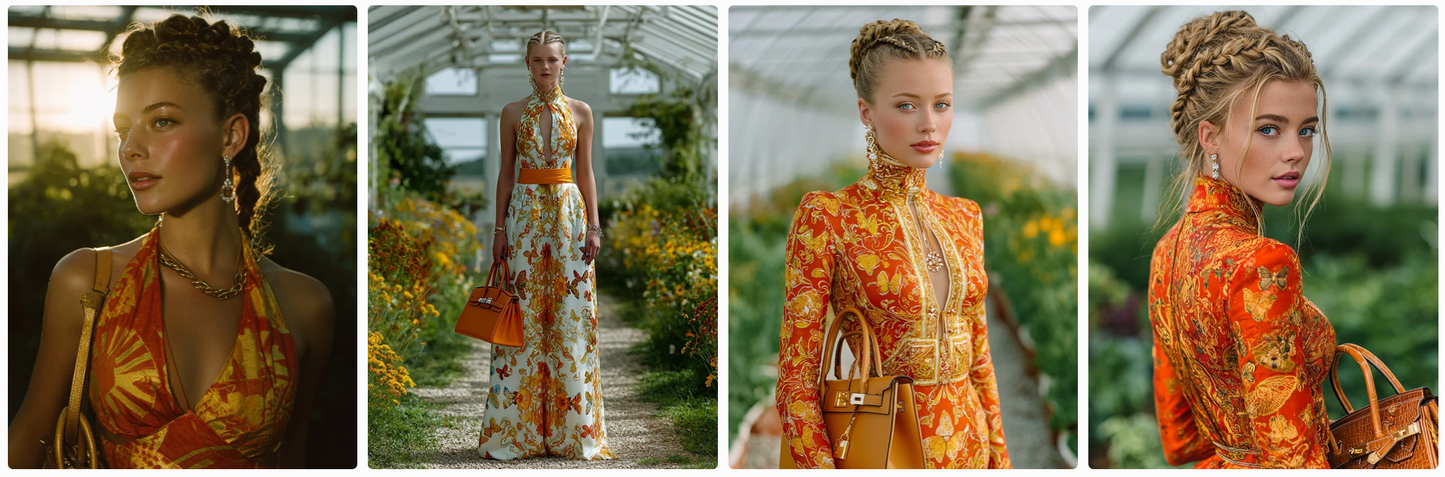 Butterfly Couture Editorial 60 Prompts collection