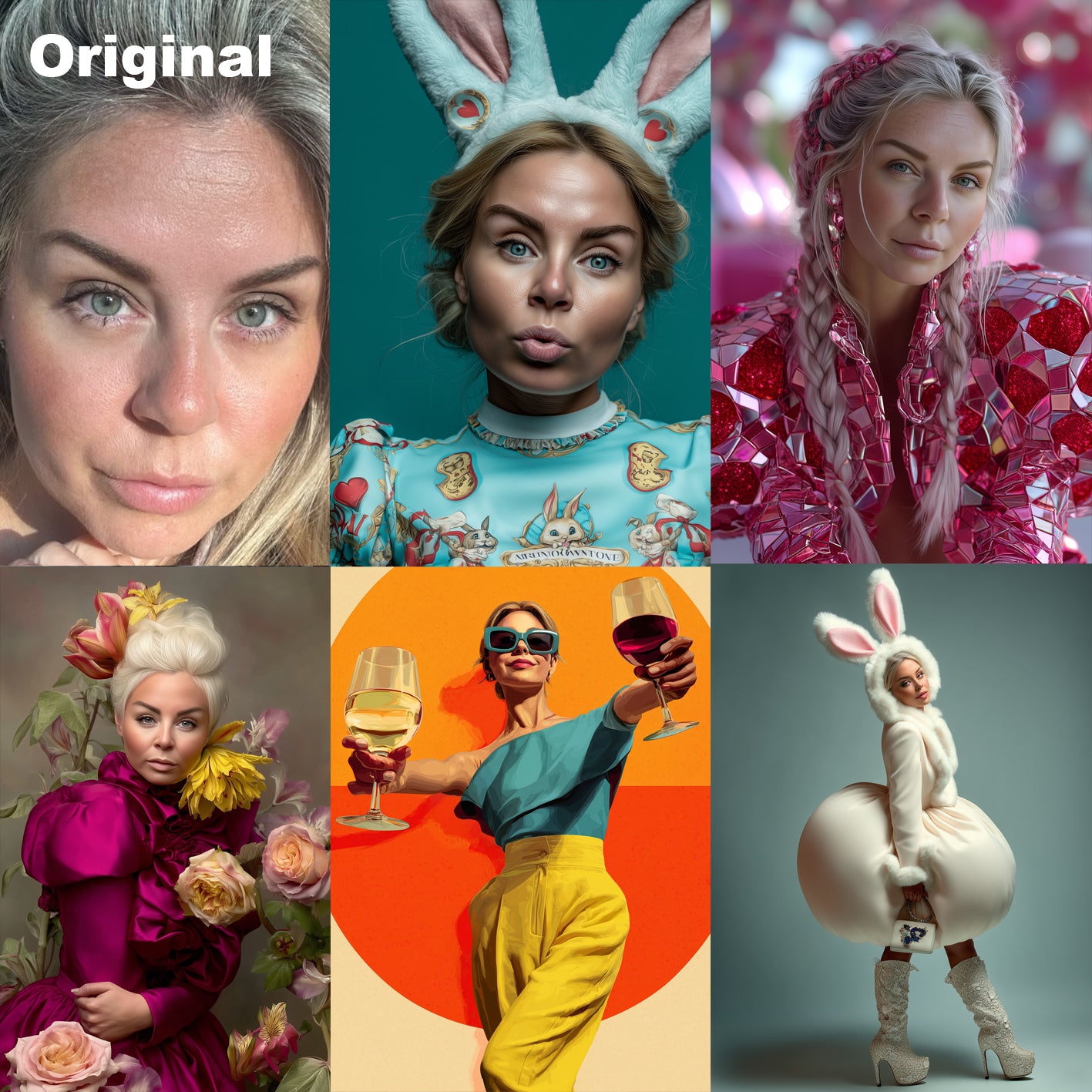 Bespoke artwork -AI creative portraits