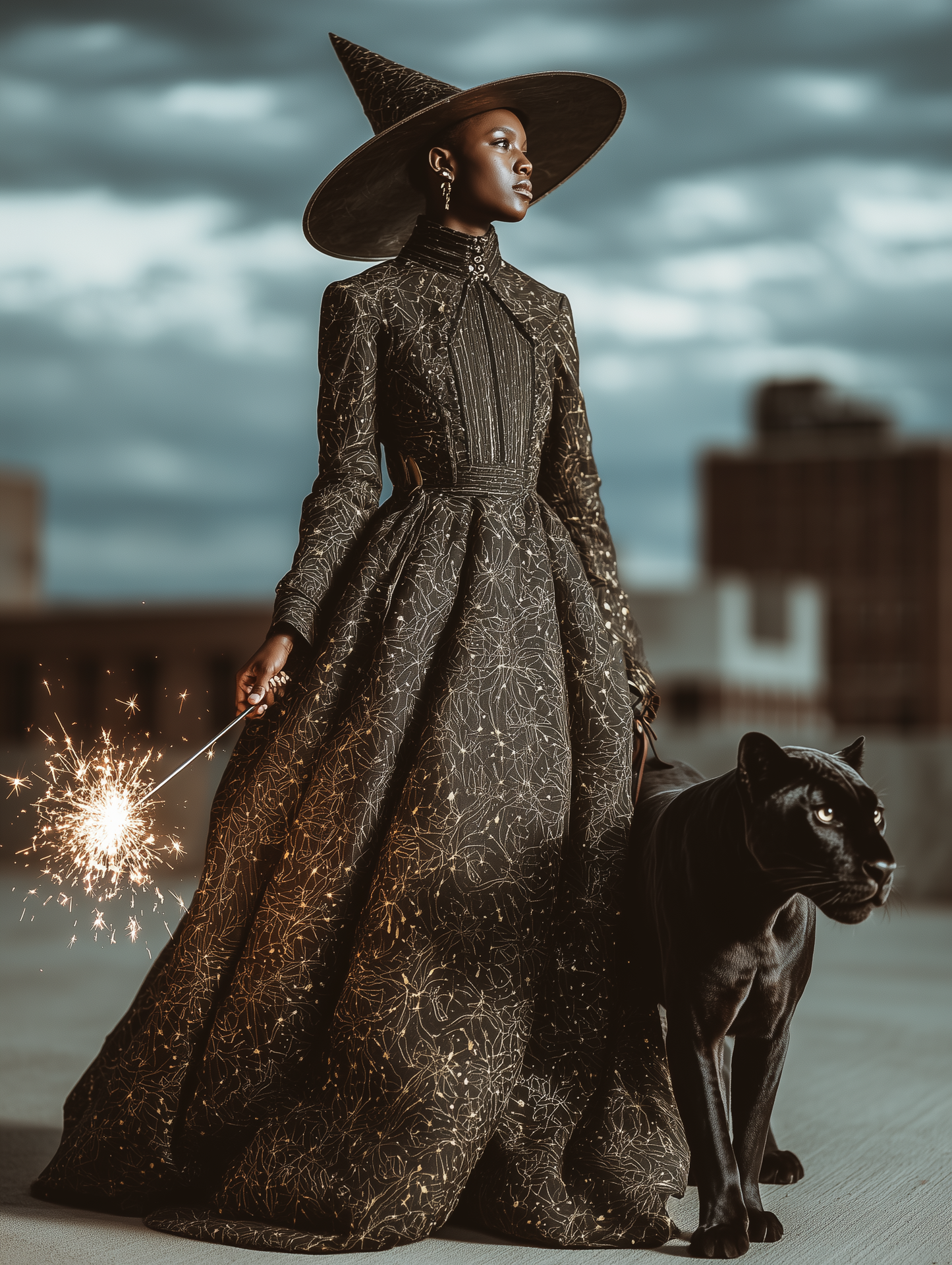 Couture Witches — 100 MidJourney Prompts collection