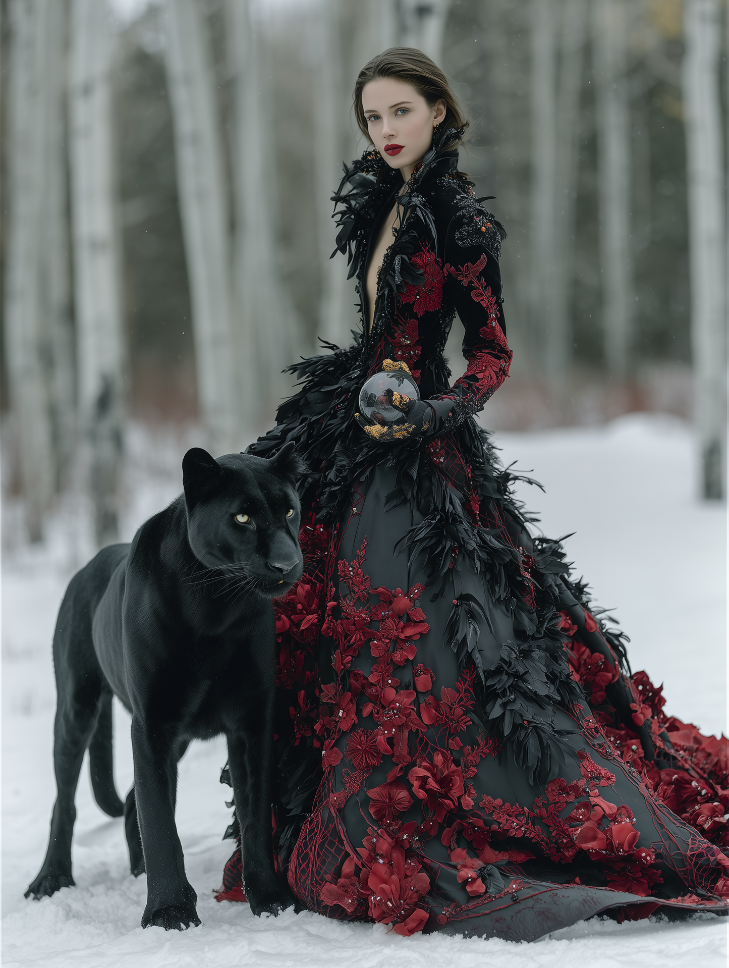 Couture Witches — 100 MidJourney Prompts collection