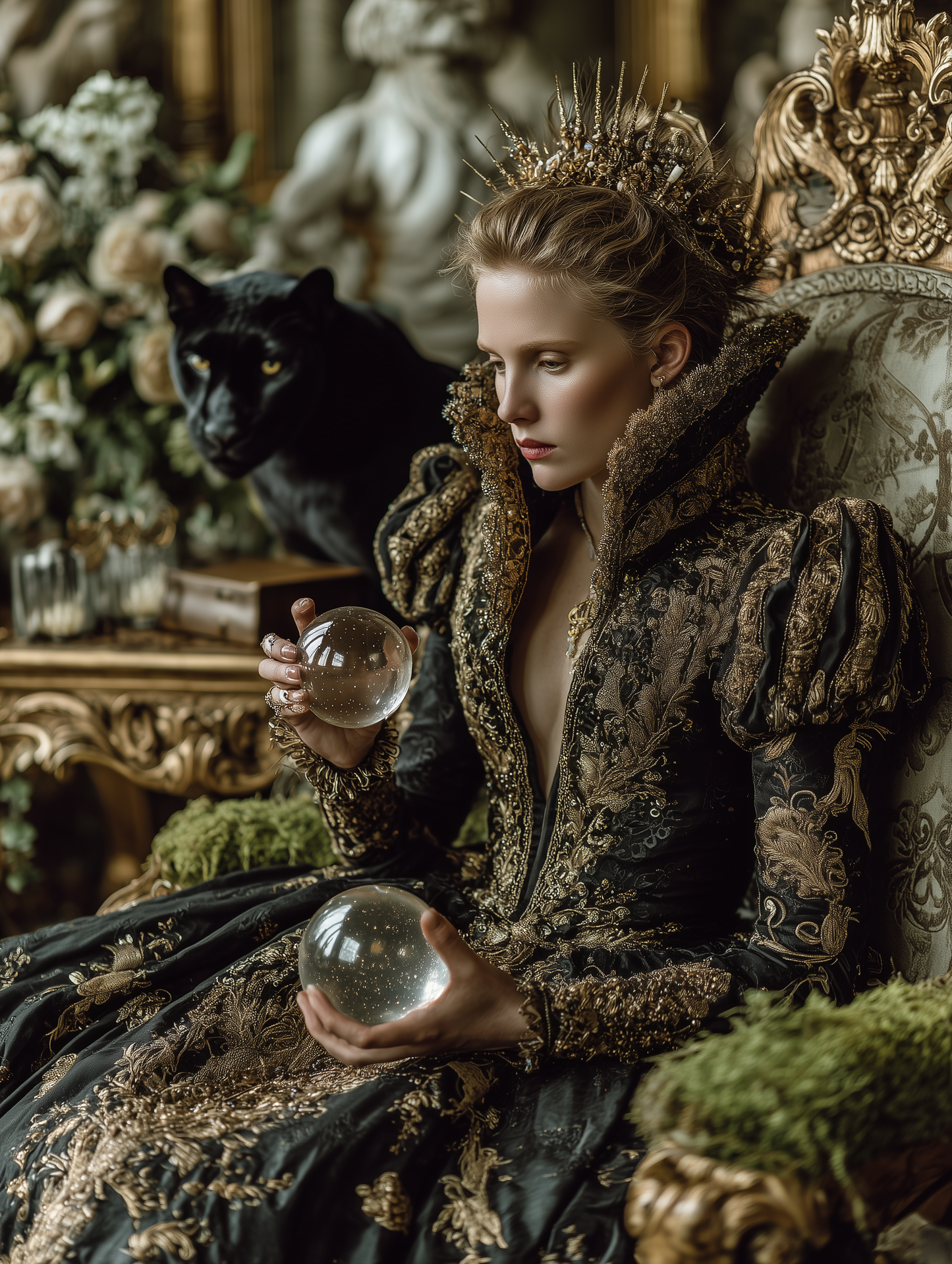 Couture Witches — 100 MidJourney Prompts collection