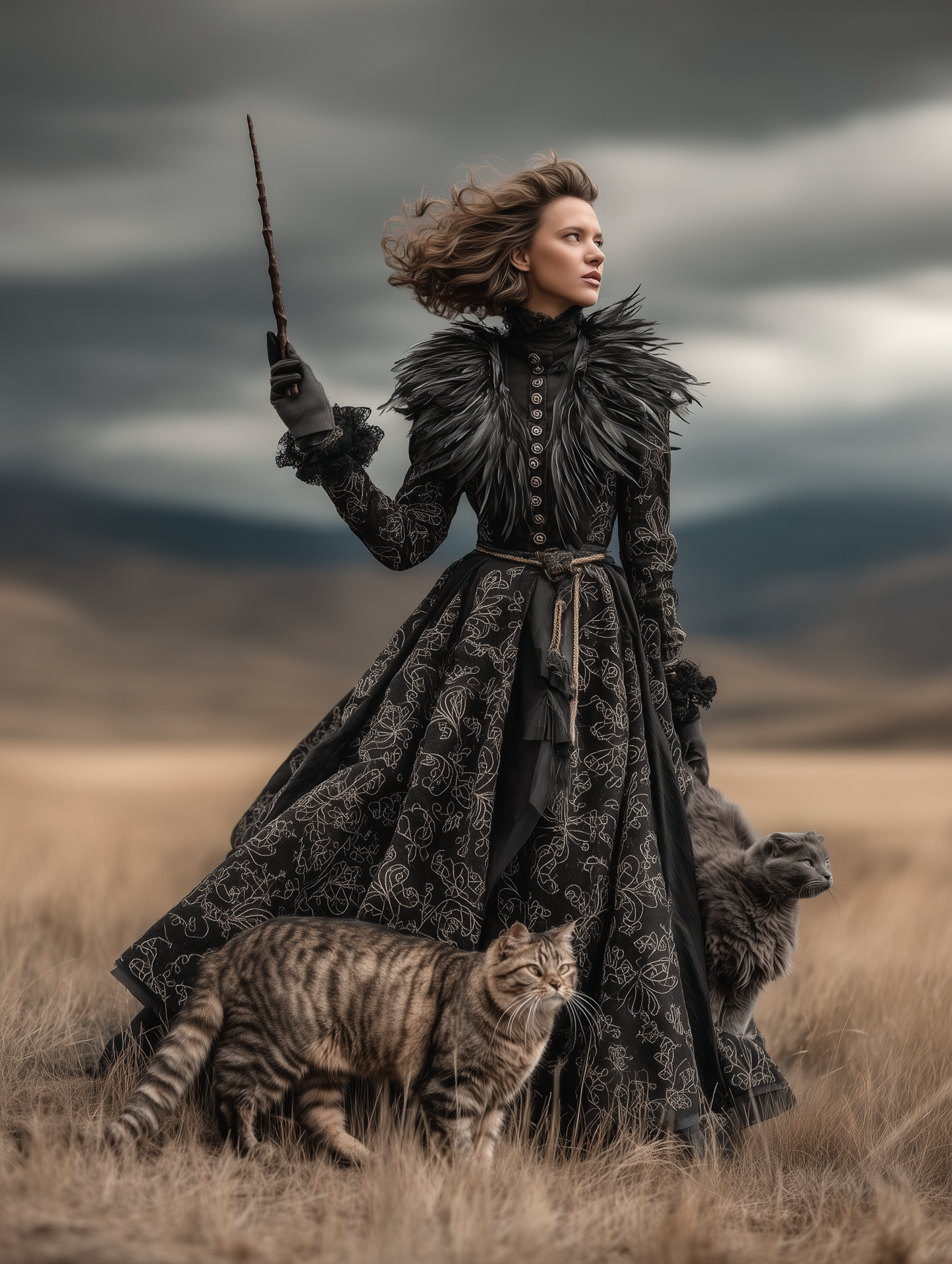 Couture Witches — 100 MidJourney Prompts collection