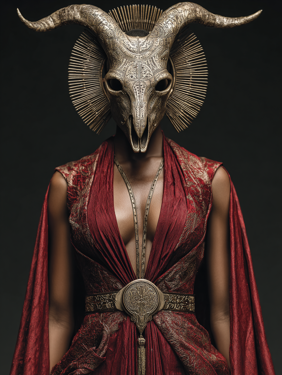 Masquerade of the Gods — 60 MidJourney Prompts