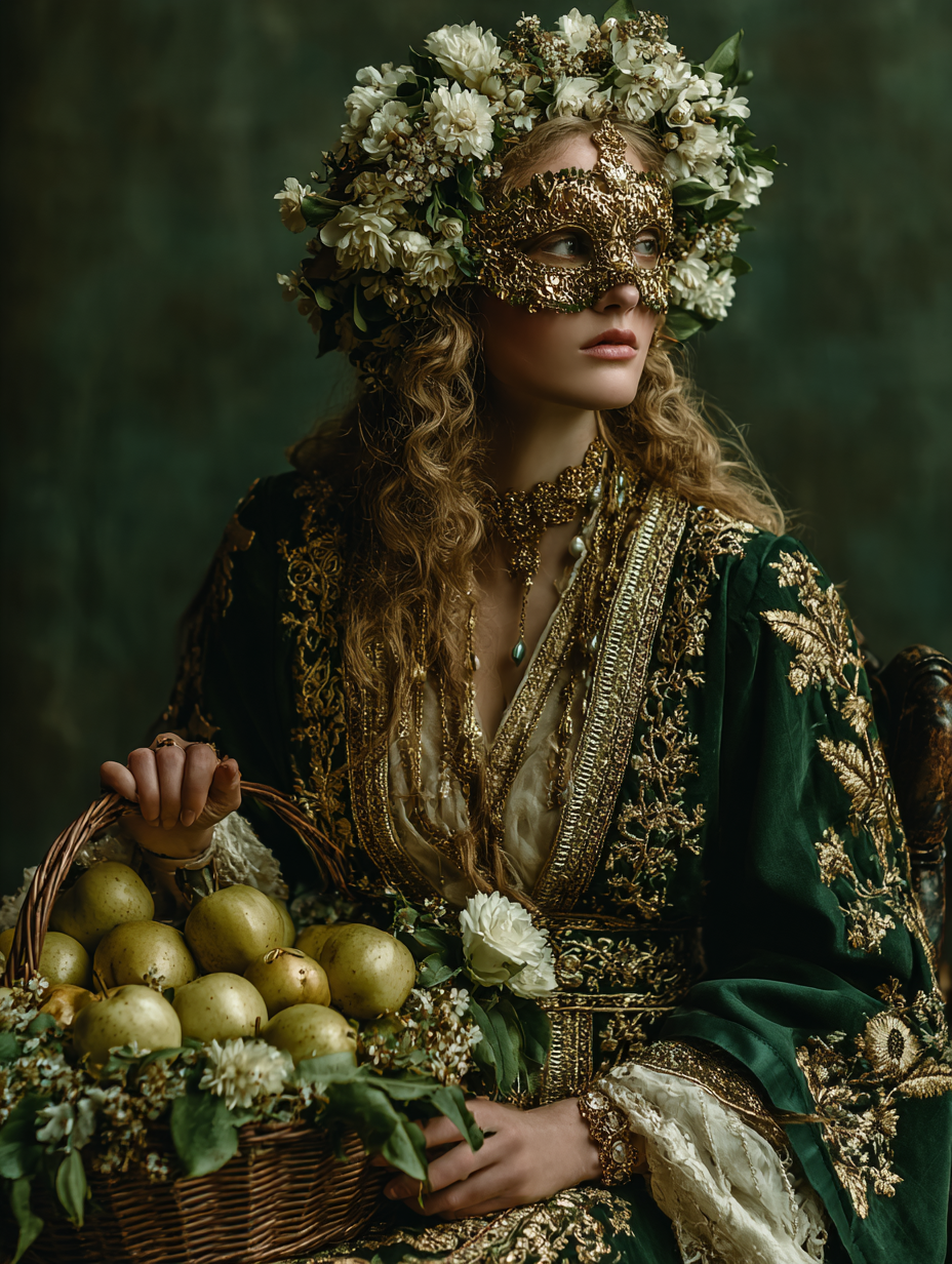 Masquerade of the Gods — 60 MidJourney Prompts