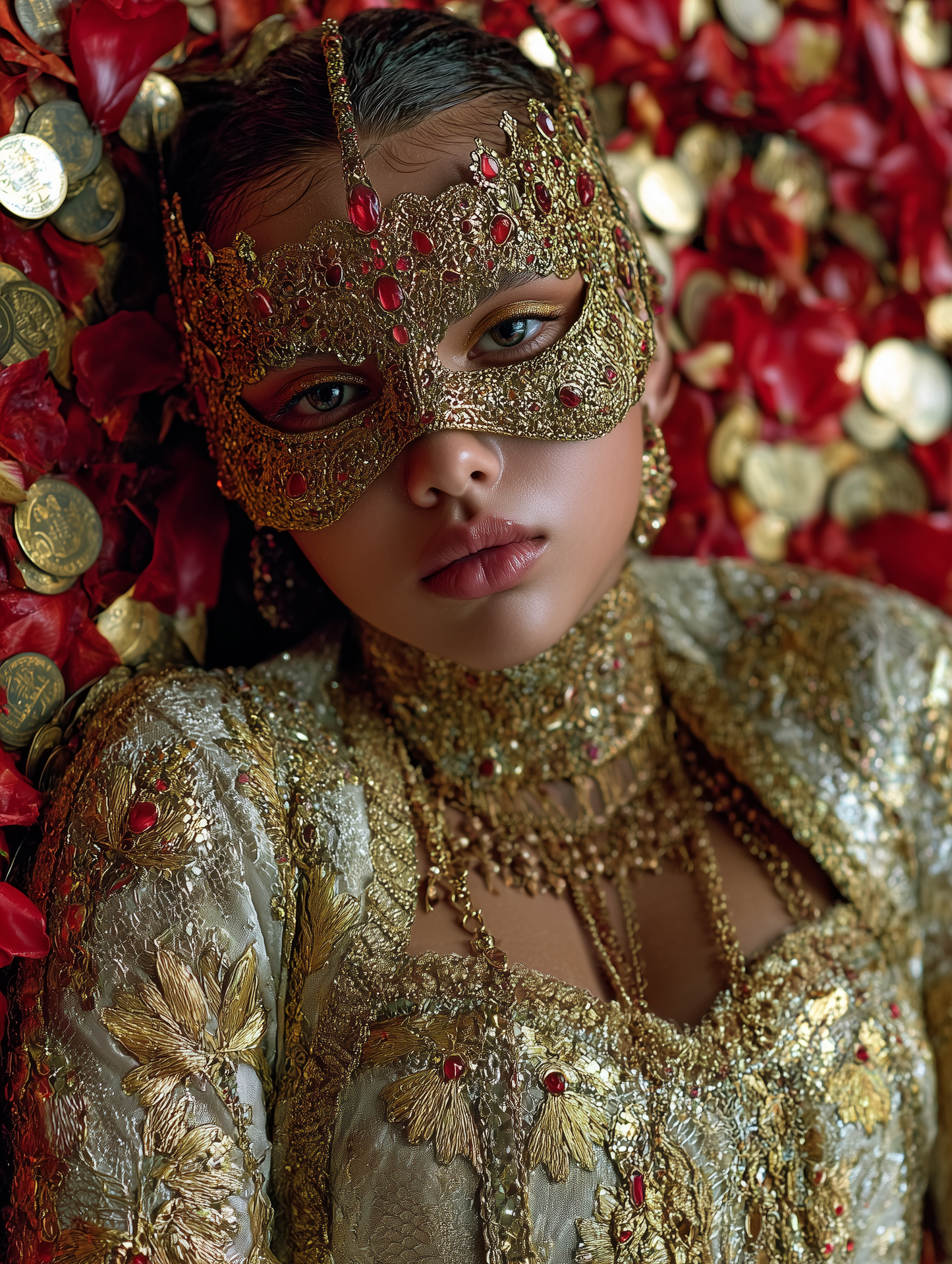 Masquerade of the Gods — 60 MidJourney Prompts