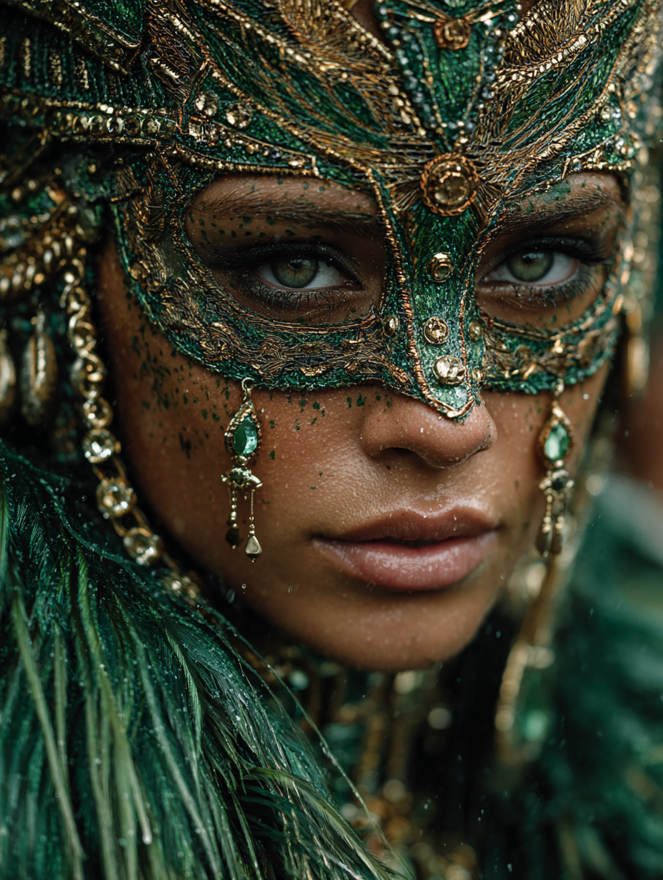 Masquerade of the Gods — 60 MidJourney Prompts