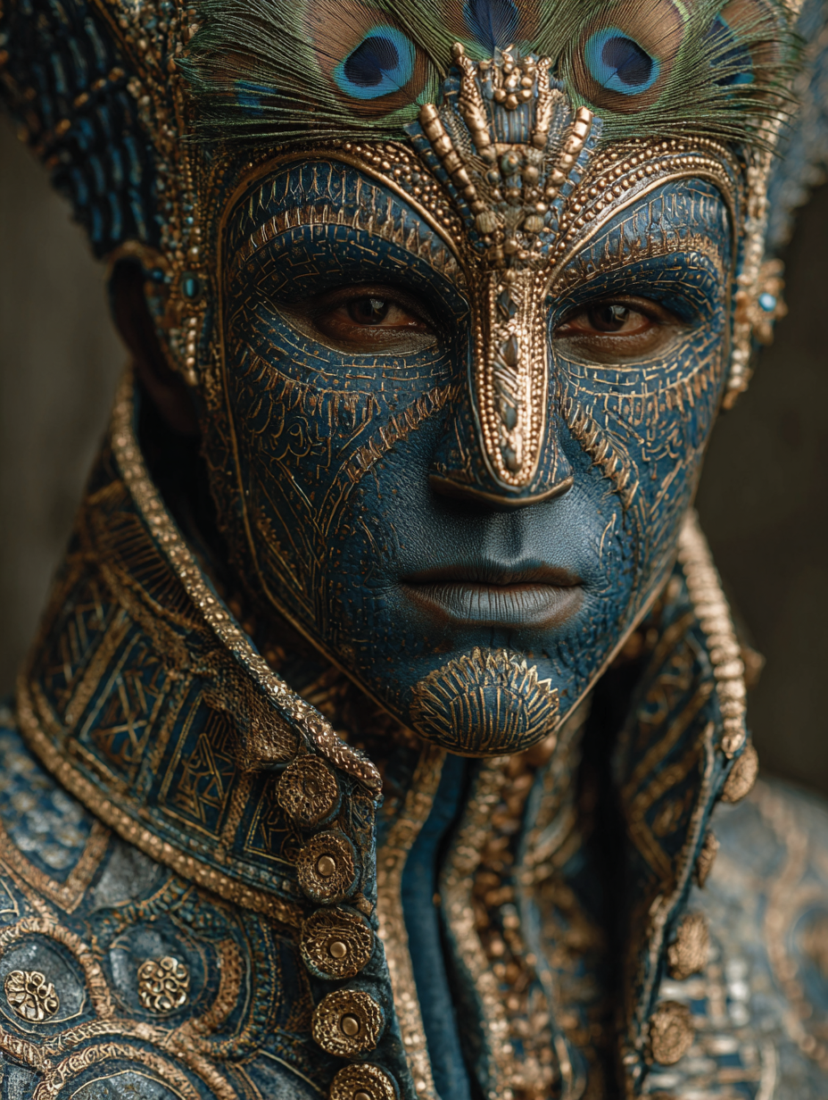 Masquerade of the Gods — 60 MidJourney Prompts