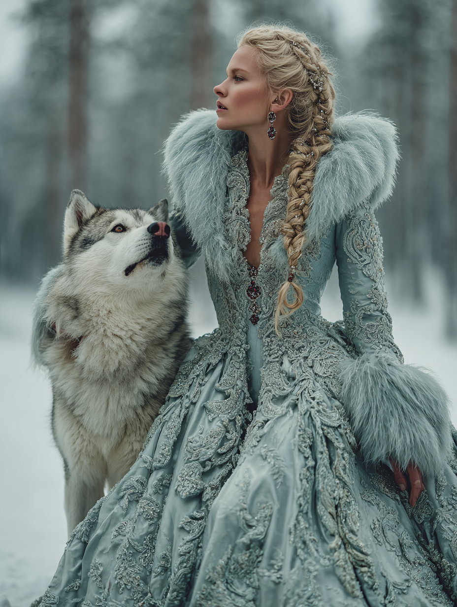 Couture Companions — 60 Editorial Prompts of Cats, Dogs, Pets & Farm Animals