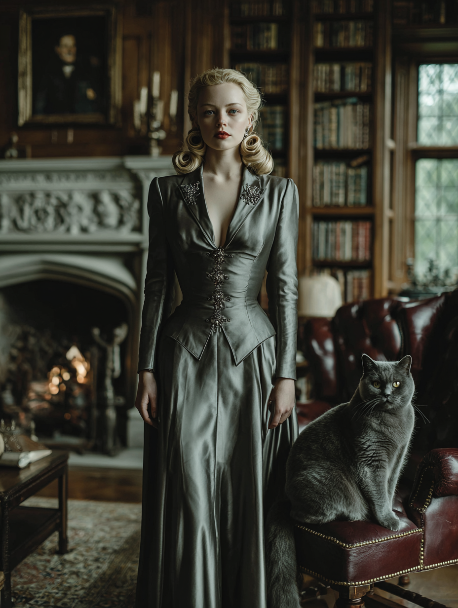 Couture Companions — 60 Editorial Prompts of Cats, Dogs, Pets & Farm Animals