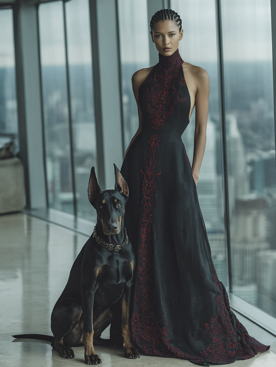 Couture Companions — 60 Editorial Prompts of Cats, Dogs, Pets & Farm Animals