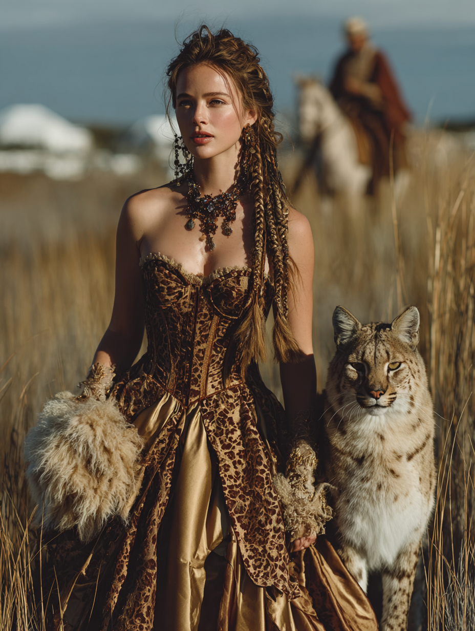 Couture Companions — 60 Editorial Prompts of Cats, Dogs, Pets & Farm Animals