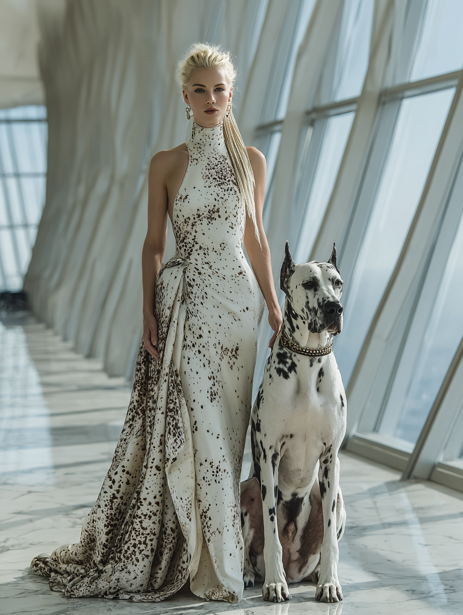 Couture Companions — 60 Editorial Prompts of Cats, Dogs, Pets & Farm Animals