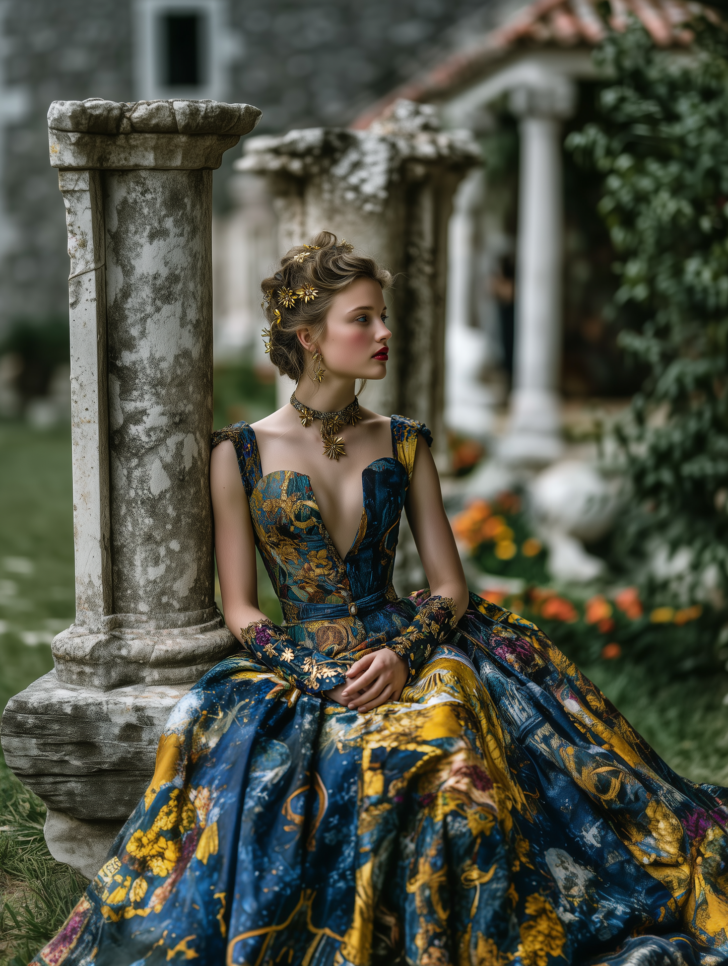 3 PDF bundle- Couture inspired by animals and art- 180 prompt collection