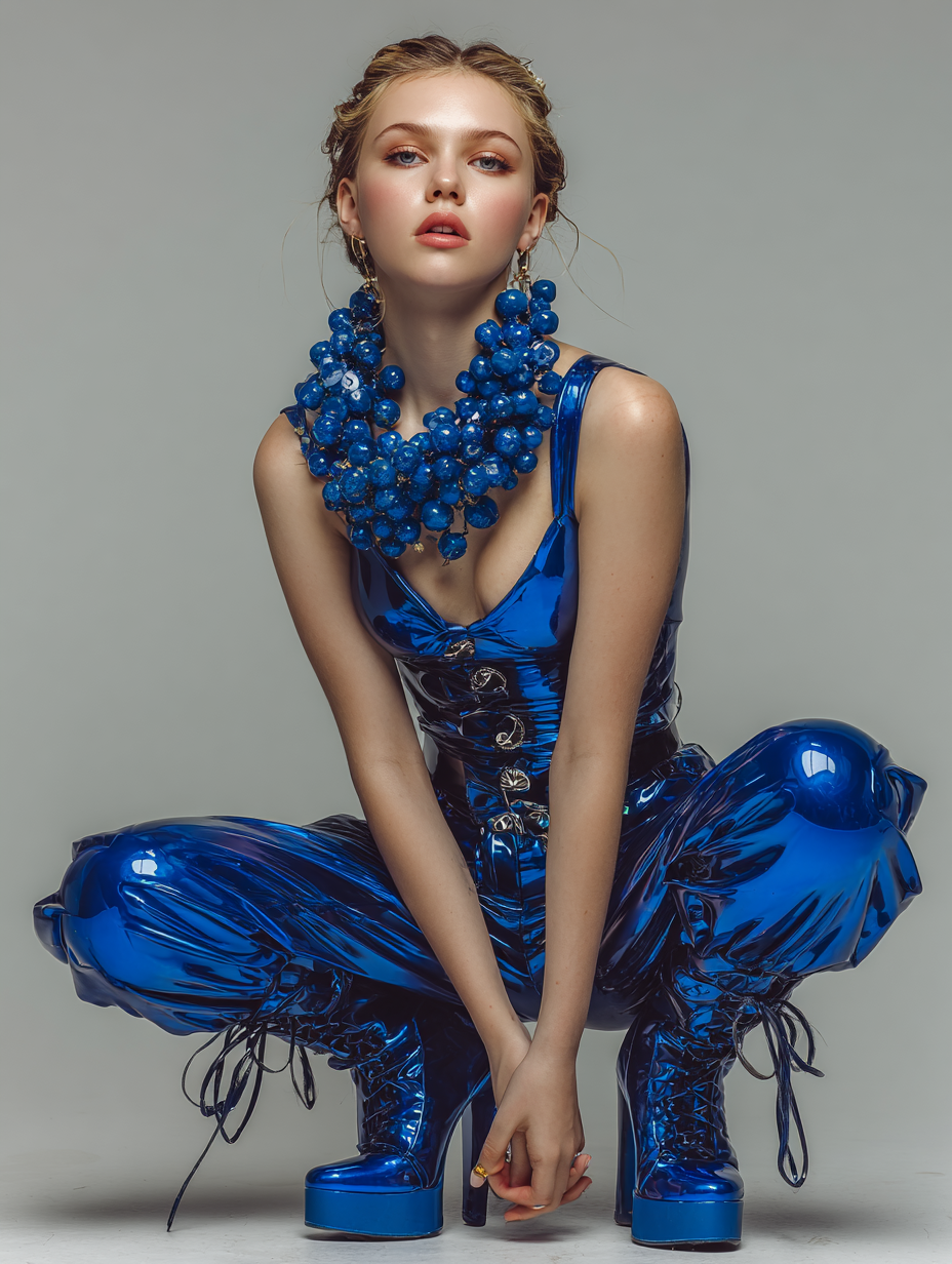 Fruit & Vegetables inspired Couture — 60 MidJourney Prompts
