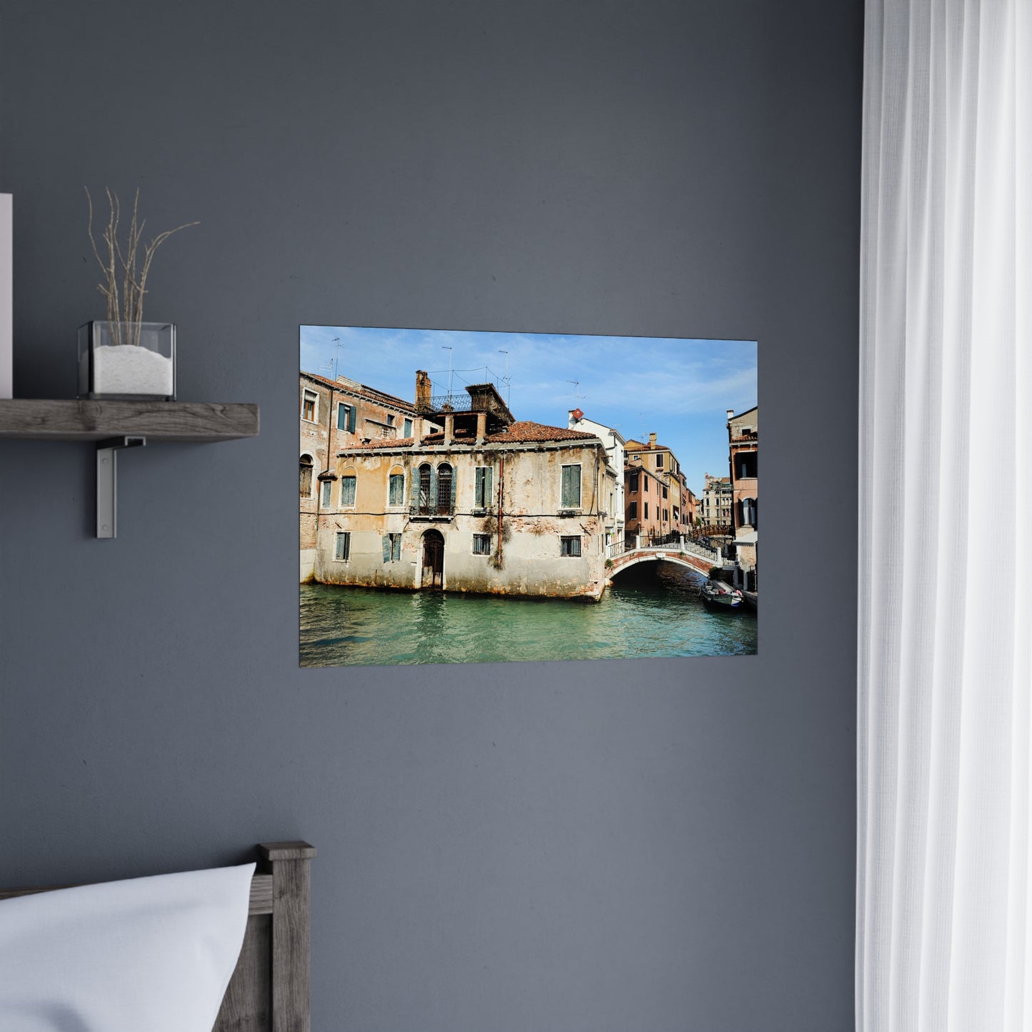 Old house in Venice Italy photograph fine art poster wall art photo