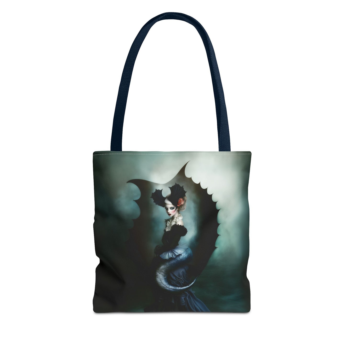 Gothic mermaid Tote Bag