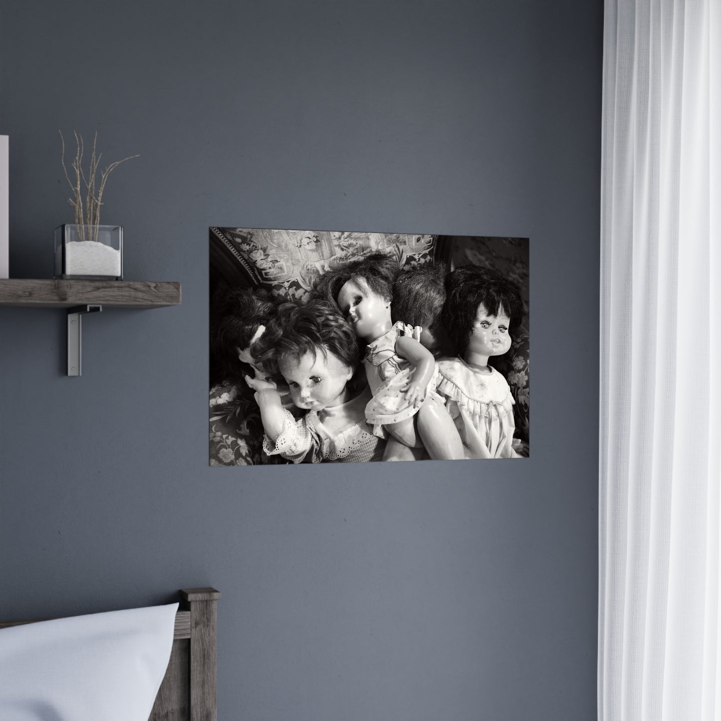 French antique shop detail old dolls photograph fine art wall art photo